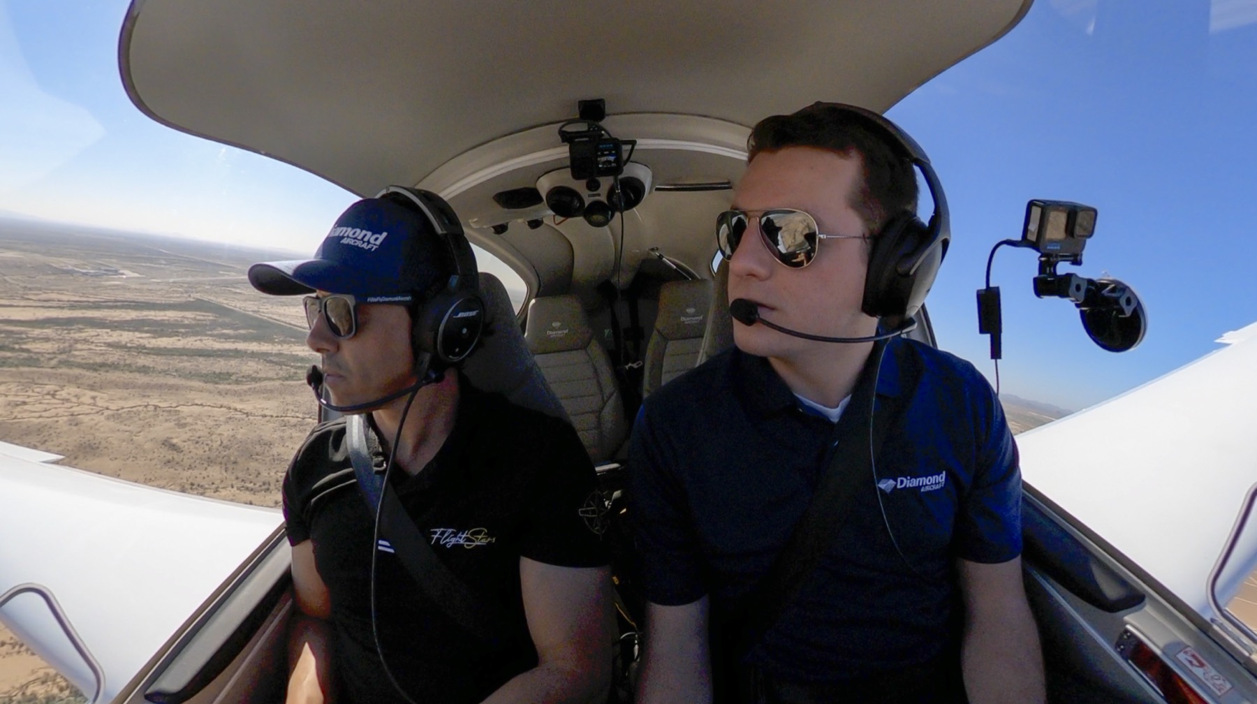 Commercial Single-Engine training in the Diamond DA40