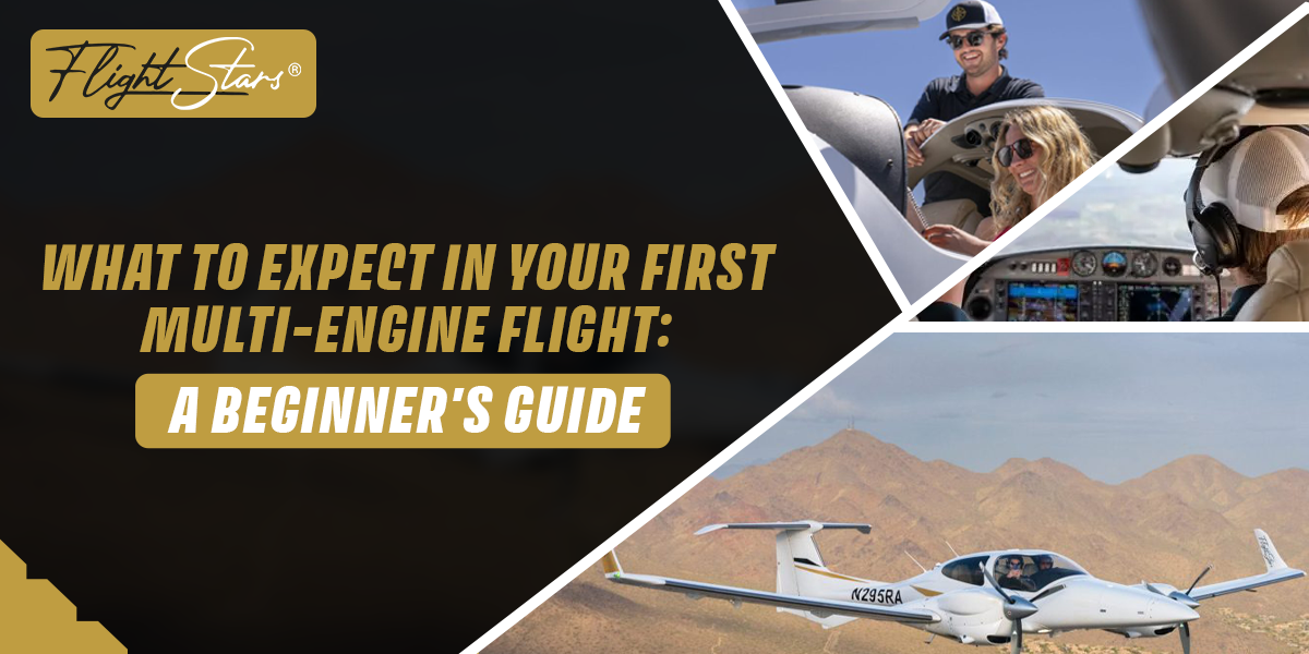 first multi engine flight