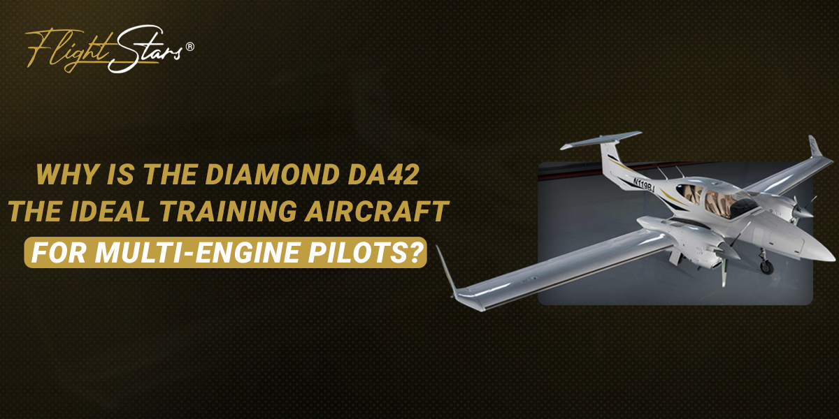 diamond DA42 training aircraft