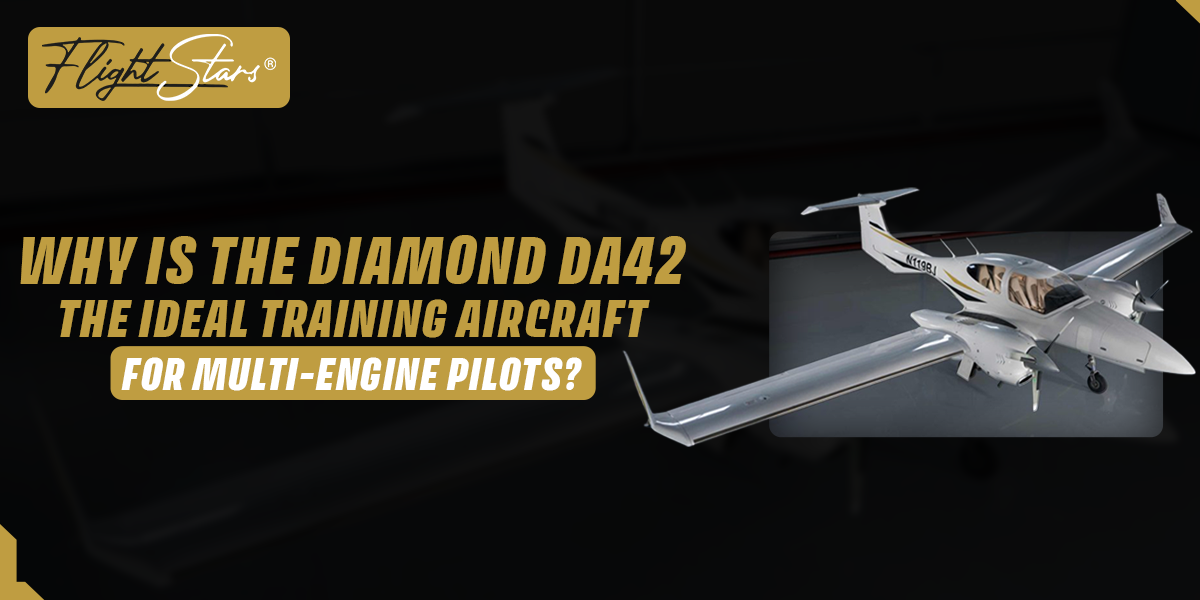 diamond DA42 training aircraft