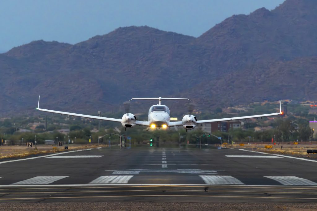 diamond DA42 training aircraft